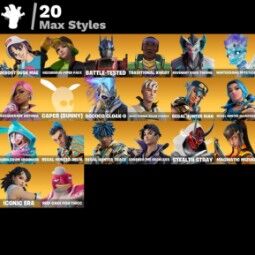 Campeón KYRA📌CHILL COUNT✅CLARA REVERIE📌STREETWEAR YUJI ITADORI✅AHSOKA TANO SOLID snake KHABY LAME Exterminio juice wrld 📌 Delictiva 💜61 skins 💜 psn xbox NINTENDO pc 💜 1